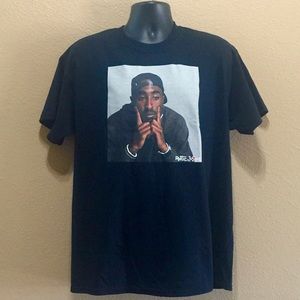 Poetic Justice Tupac Black T-Shirt